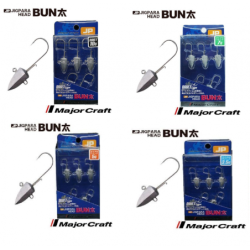 Cabezas Plomadas Major Craft Jigpara Head Bun Dart type