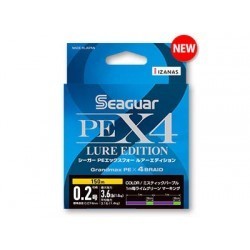 Trenzado Seaguar PE x4 Lure Edition